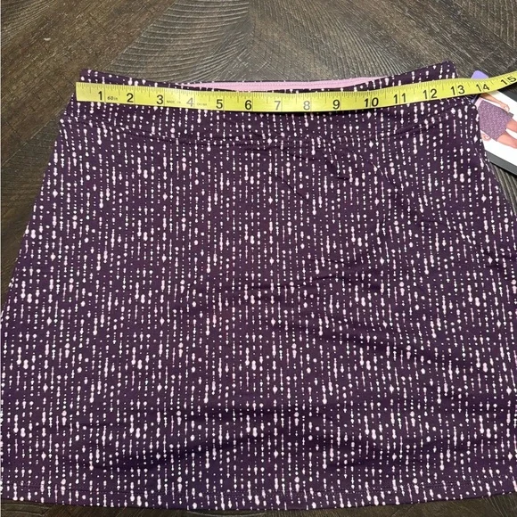 Tranquility Purple Patterned Women's Skirt/Skort - Picture 5 of 16